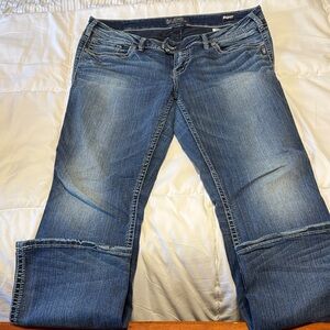 Silver Jeans Classic Blue Boot Cut Jeans